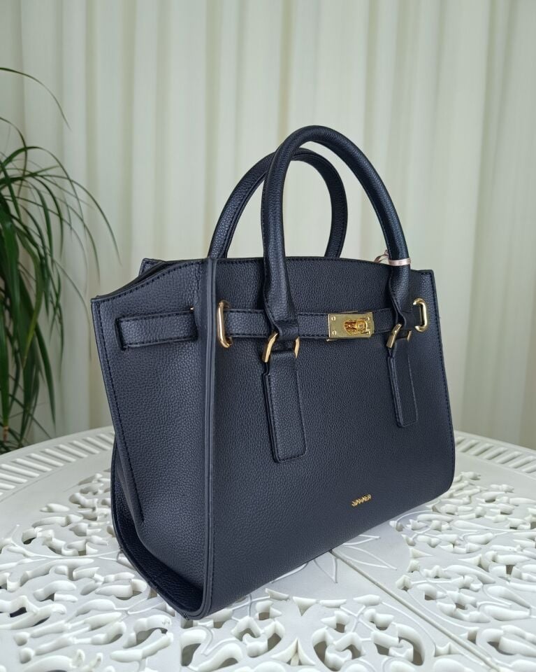 SARACH Kadın El ve Omuz Çantası - Siyah