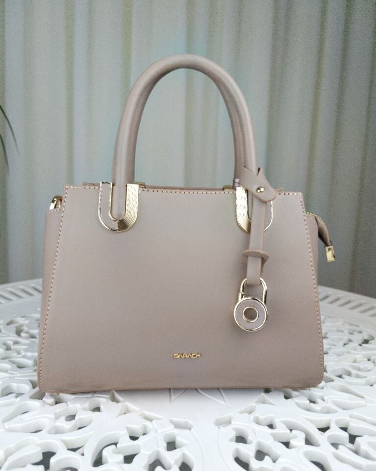 SARACH Kadın El ve Omuz Çantası - Vizon