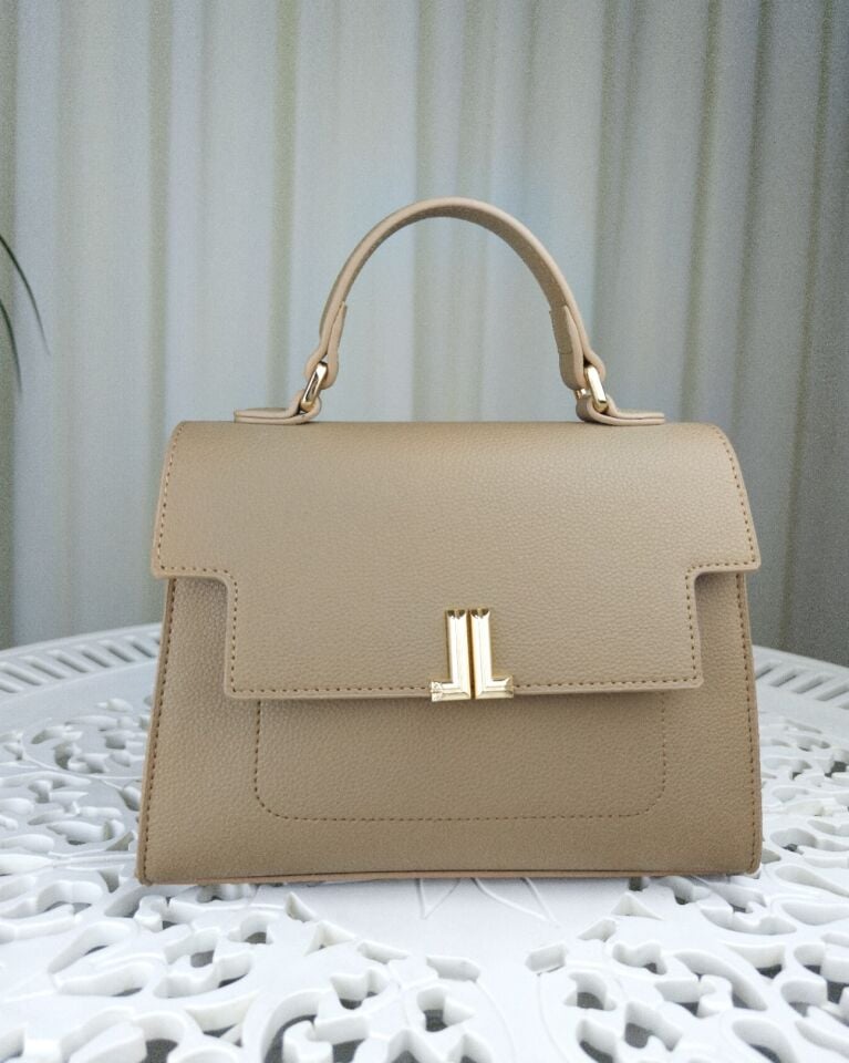 SARACH Kadın El ve Omuz Çantası - Vizon