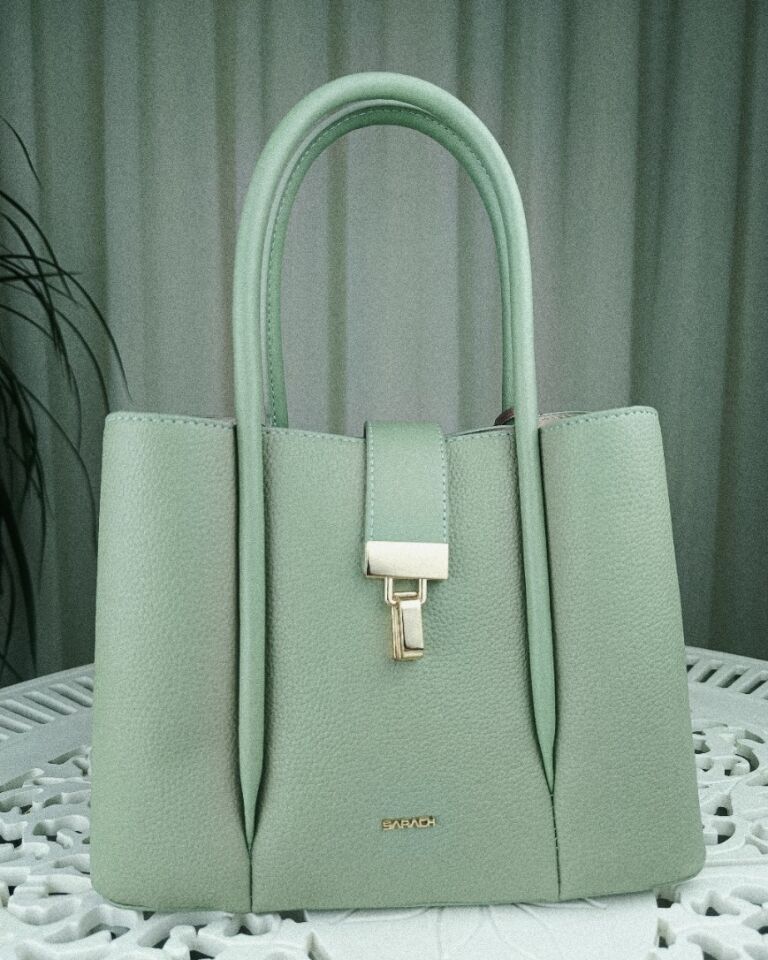 SARACH Kadın El ve Omuz Çantası - Mint Yeşili