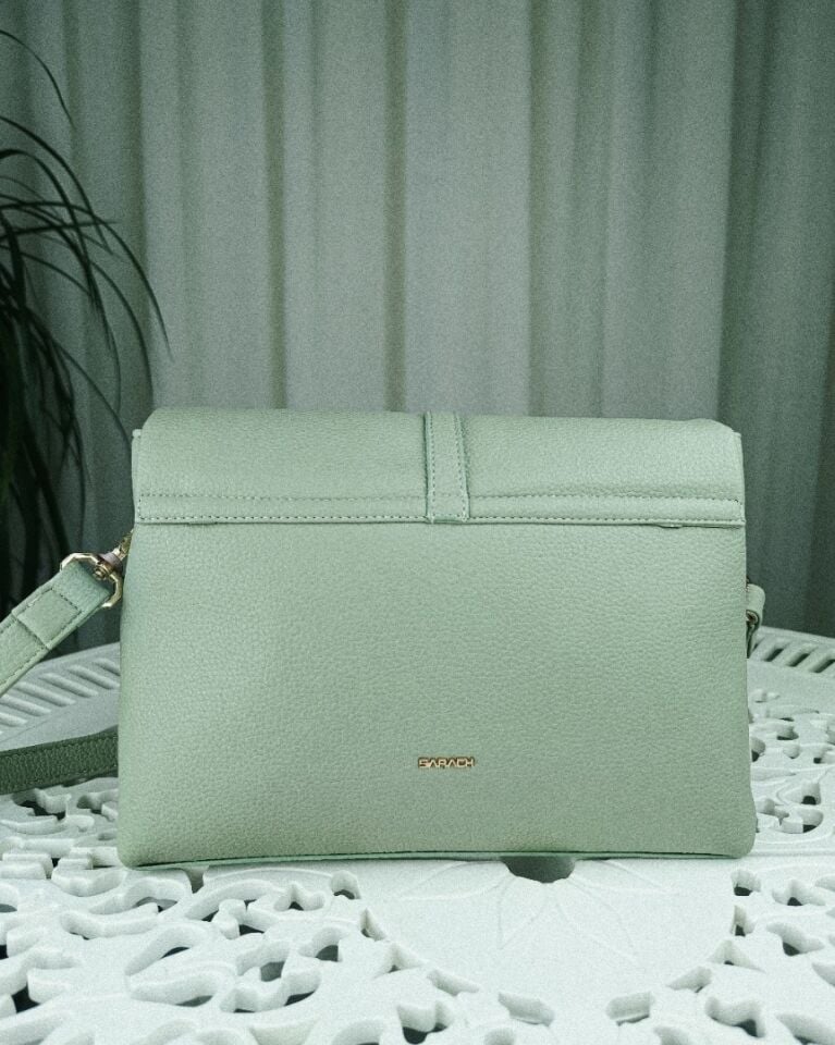 SARACH Kadın Omuz Çantası - Mint Yeşili