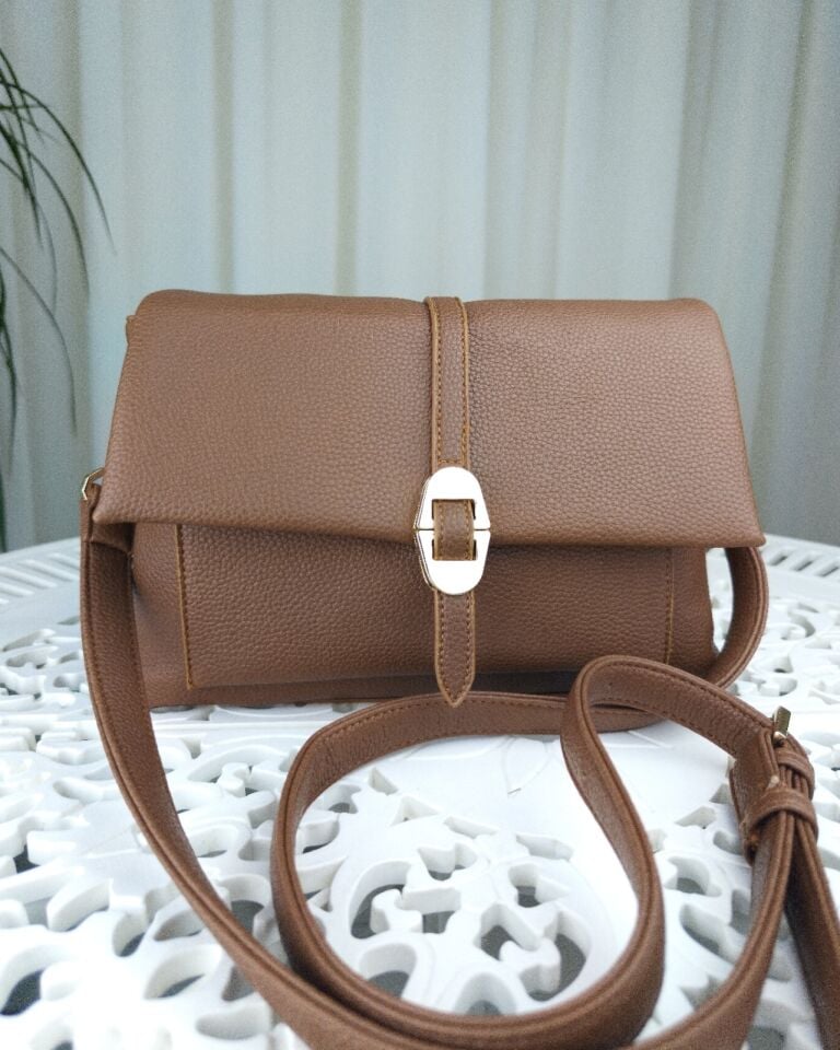 SARACH Kadın Omuz Çantası - Kahverengi