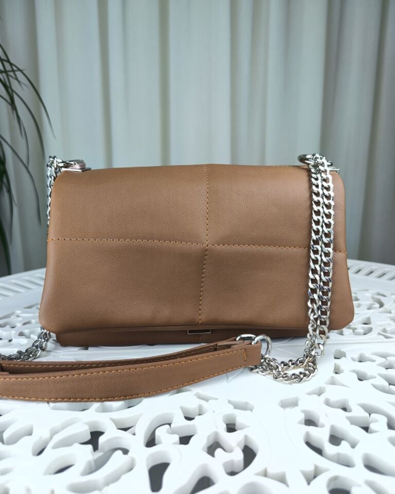 SARACH Kadın El ve Omuz Çantası - Taba