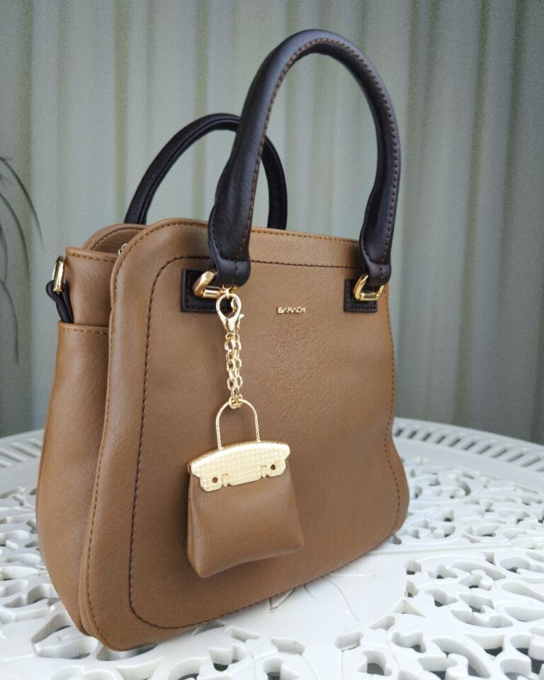 SARACH Kadın El ve Omuz Çantası - Kahverengi