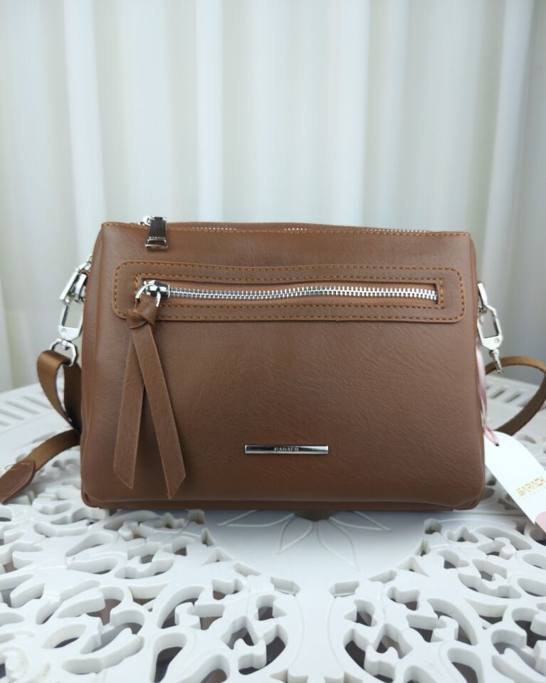 SARACH Kadın Omuz Çantası - Taba