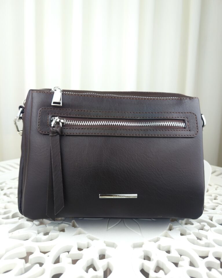 SARACH Kadın Omuz Çantası - Kahverengi