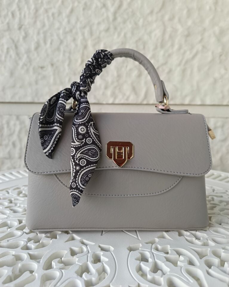 SARACH Kadın El ve Omuz Çantası - Gri