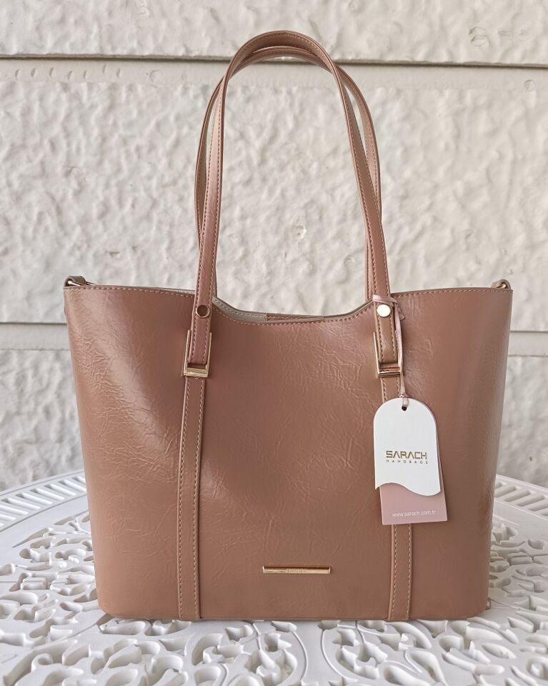 SARACH Kadın El ve Omuz Çantası - Mocha