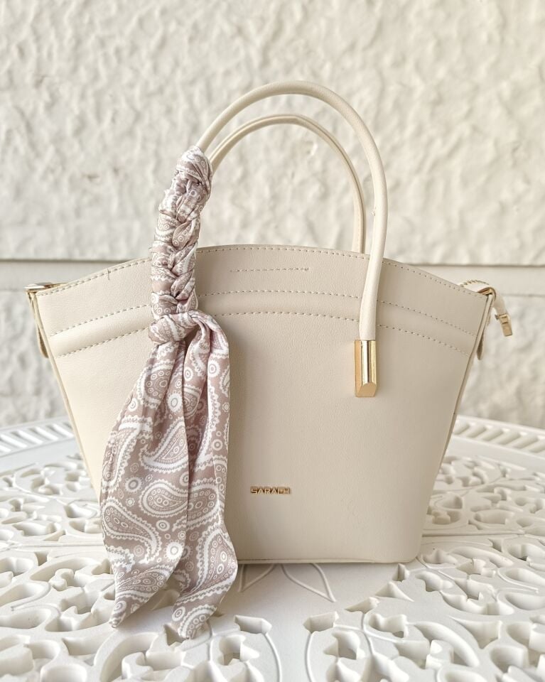 SARACH Kadın El ve Omuz Çantası - Bej