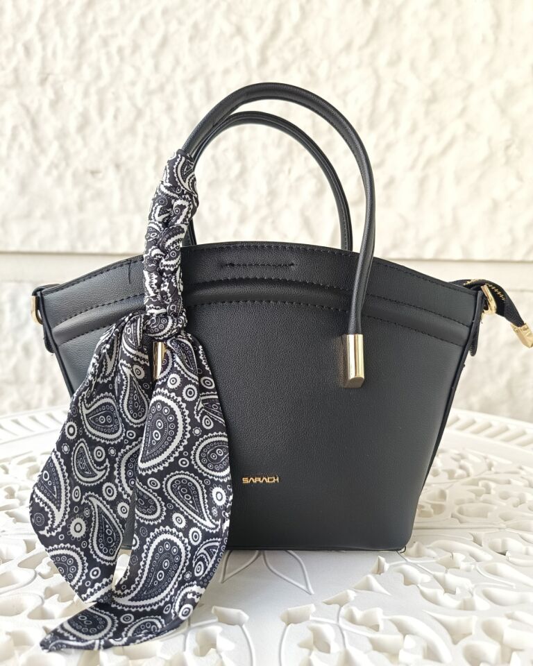 SARACH Kadın El ve Omuz Çantası - Siyah