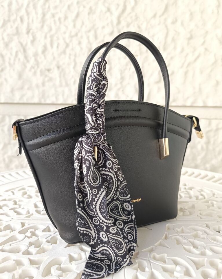 SARACH Kadın El ve Omuz Çantası - Siyah