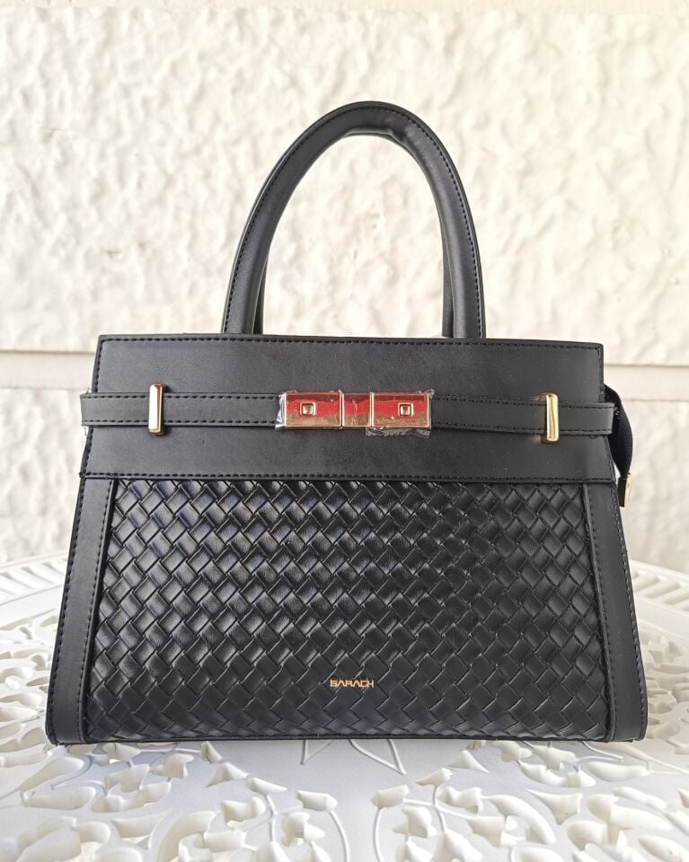 SARACH Kadın El ve Omuz Çantası - Siyah