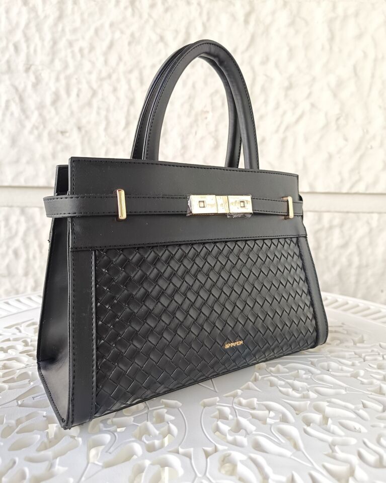 SARACH Kadın El ve Omuz Çantası - Siyah