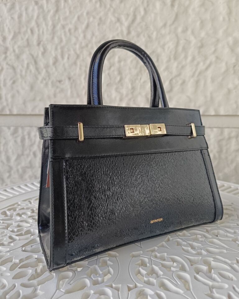 SARACH Kadın El ve Omuz Çantası - Siyah