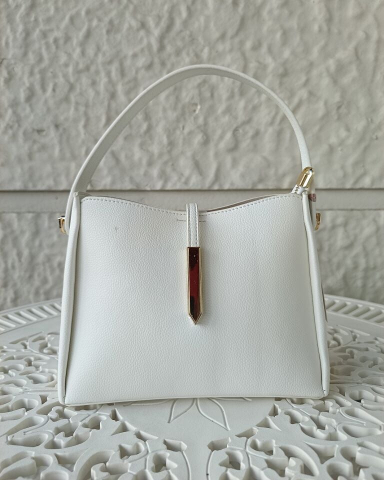 SARACH Kadın El ve Omuz Çantası - Beyaz