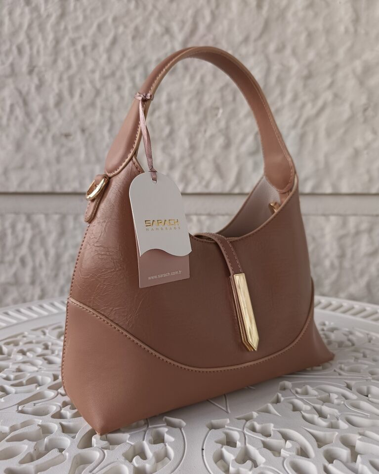 SARACH Kadın Omuz Çantası - Taba
