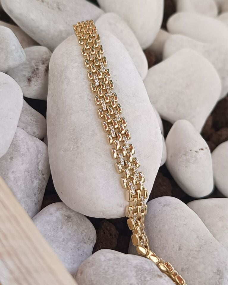 Xuping Zincir Işıltısı Bileklik