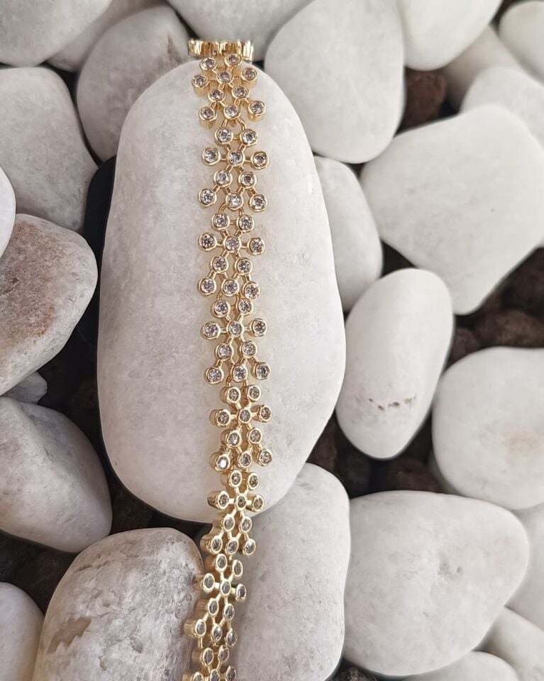 Xuping Saf Işıltı Bilekliği