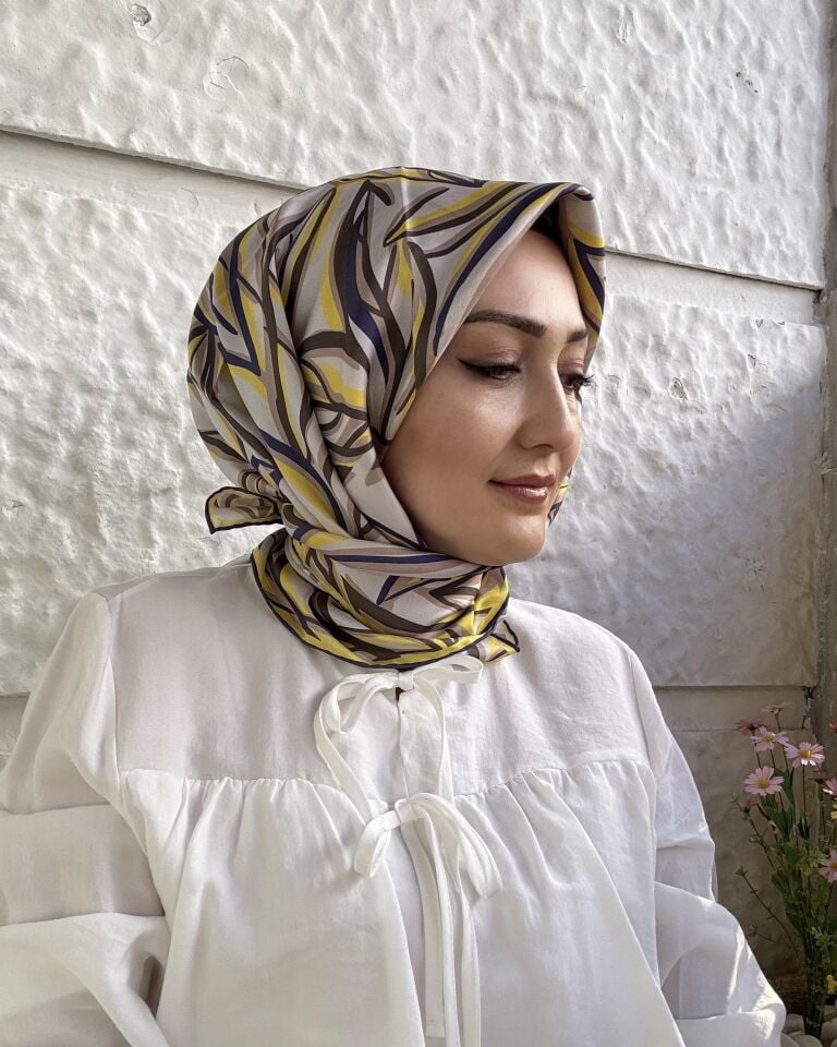 Silk Home İpek Eşarp - Renkli