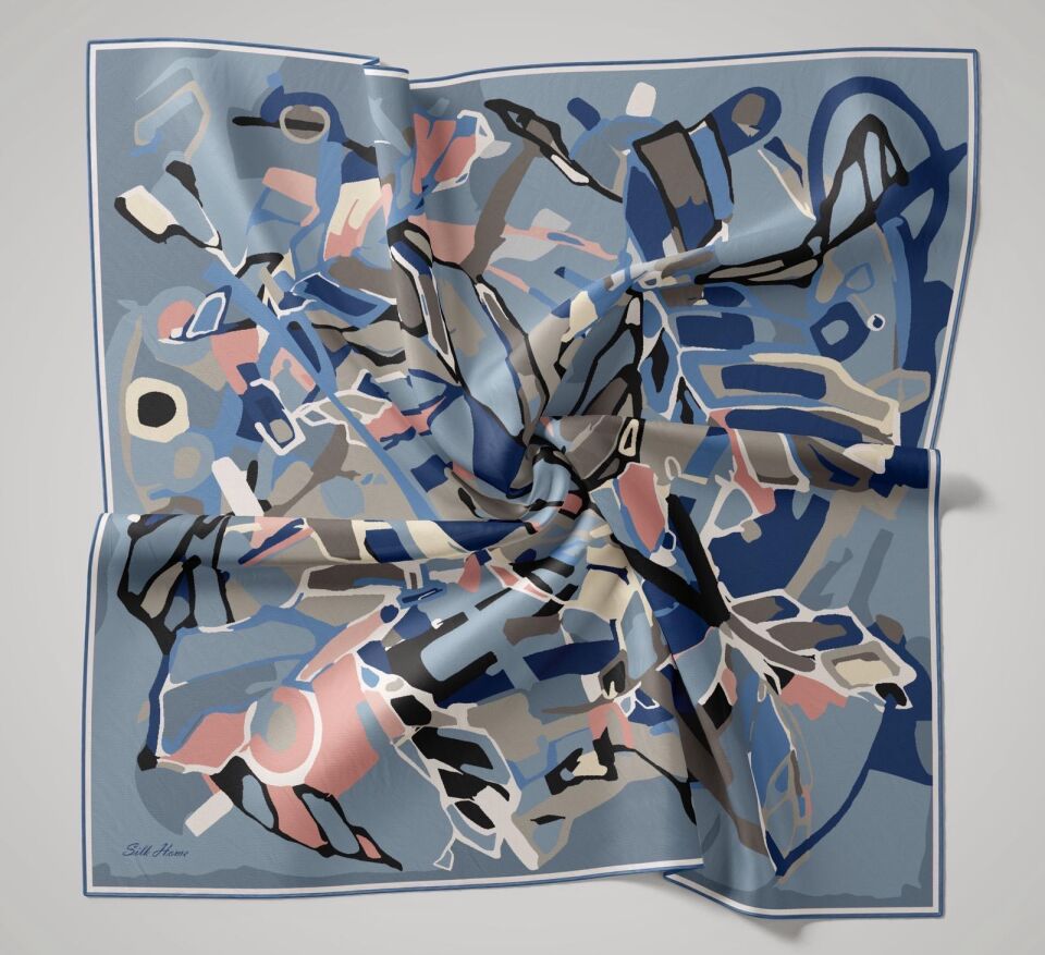 Silk Home İpek Eşarp - Lila