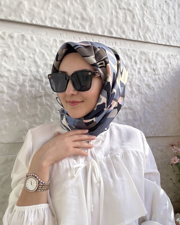 Silk Home İpek Eşarp - Lila