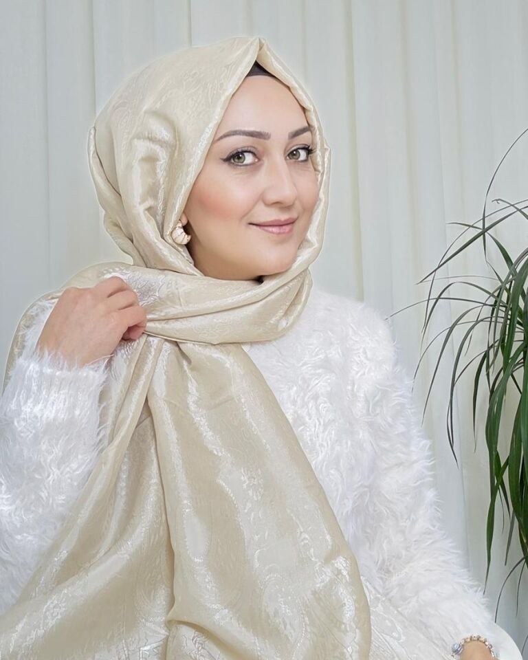 Ottoman Desen Şal - Bej