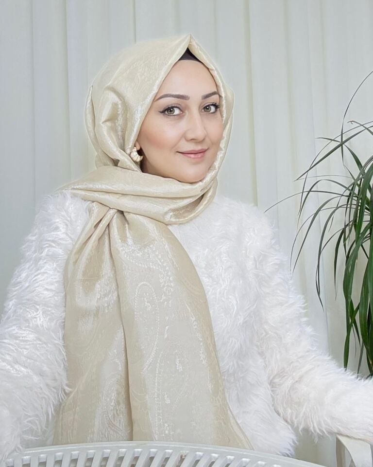 Ottoman Desen Şal - Bej