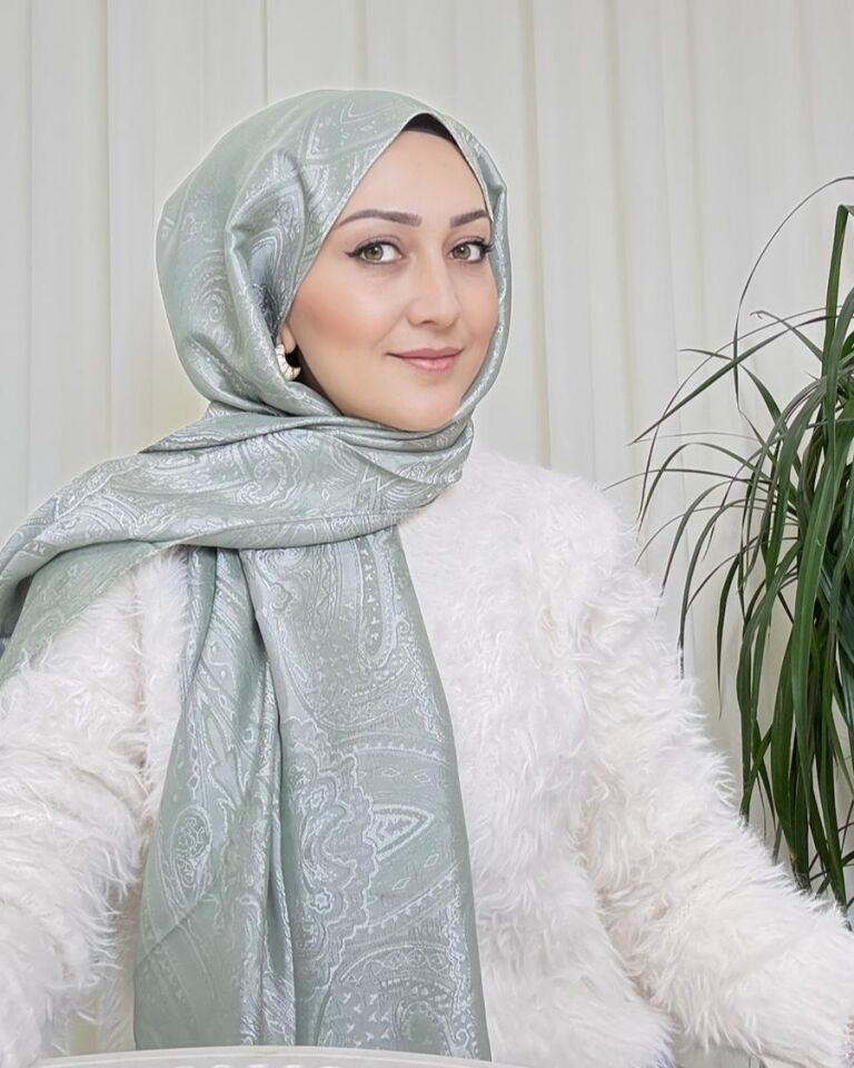 Ottoman Desen Şal - Gri