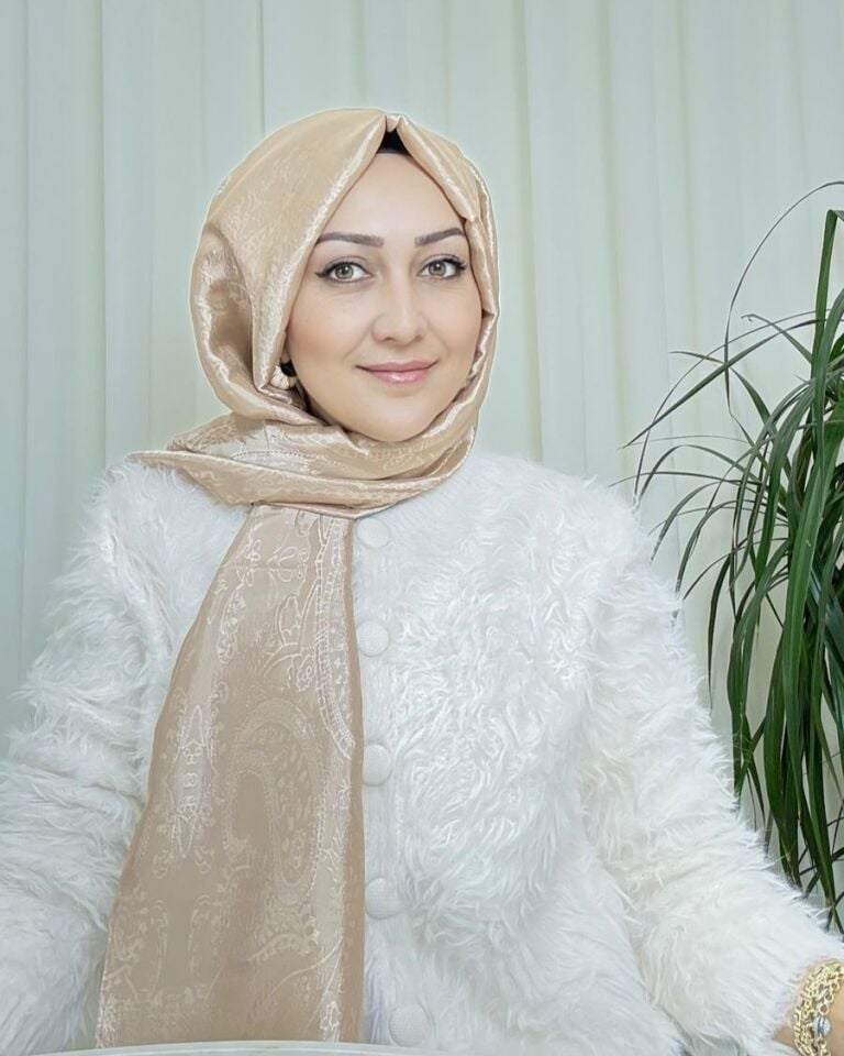 Ottoman Desen Şal - Vizon