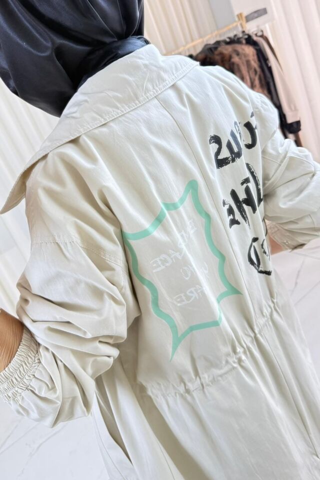 Kışlık Trençkot - Taş