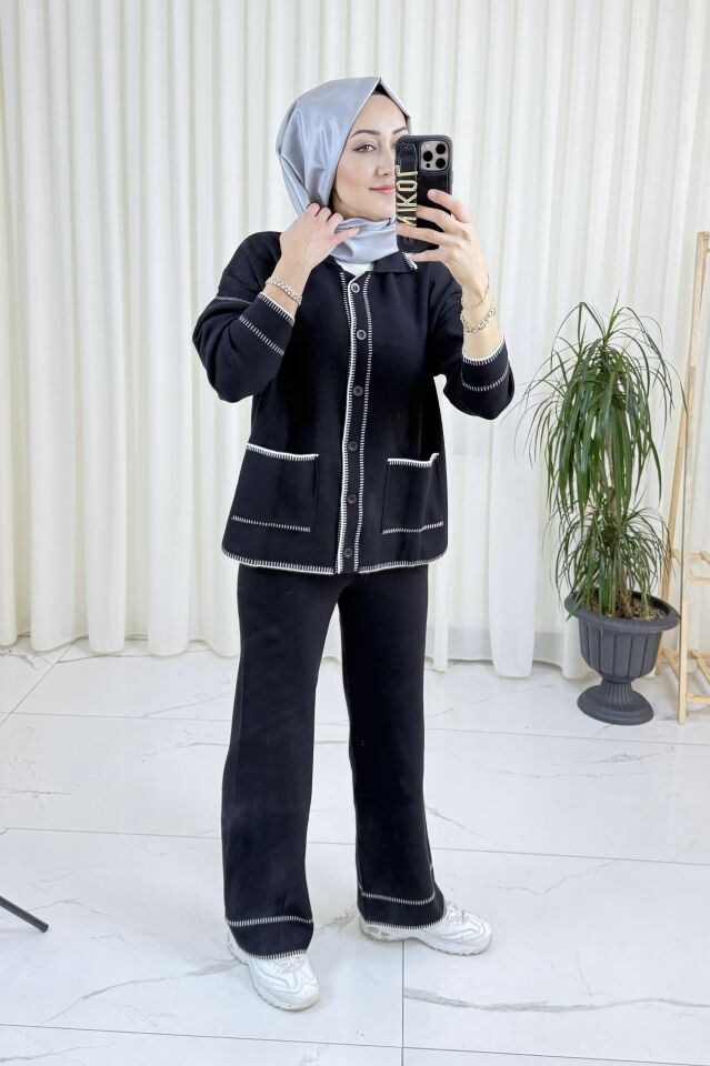 Triko İkili Takım - Lacivert