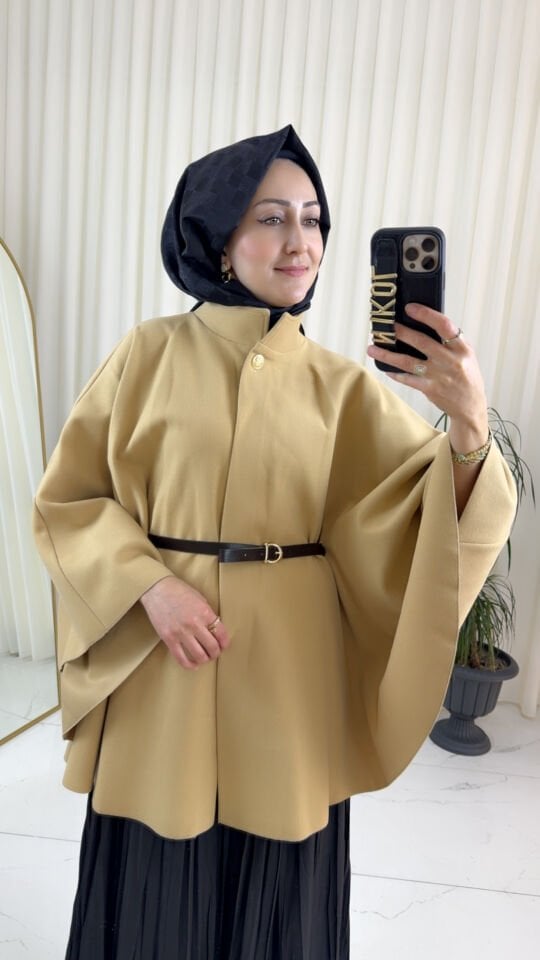 KEMERLİ CAMEL PANÇO