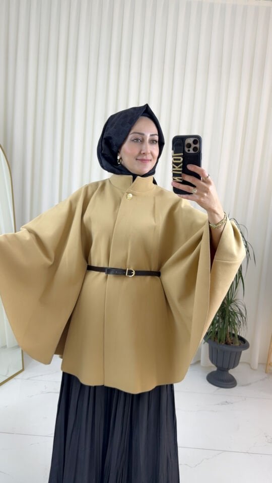 KEMERLİ CAMEL PANÇO
