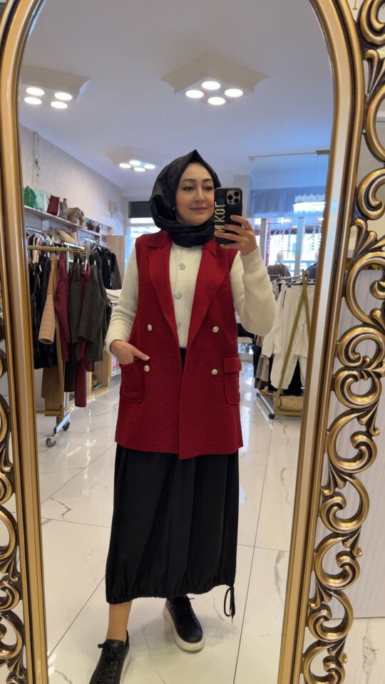 KUZU BUKLET BORDO YELEK