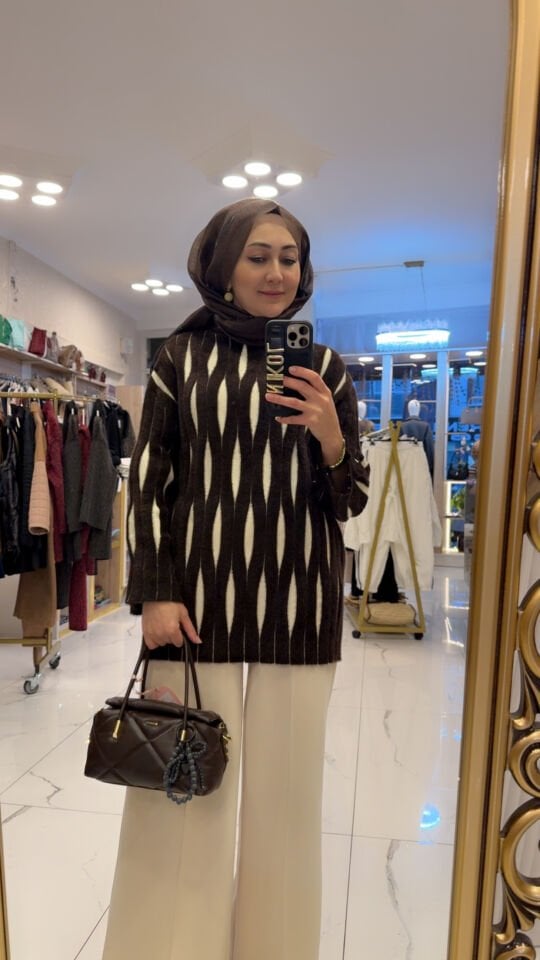 ANGORA ACI KAHVE TUNİK