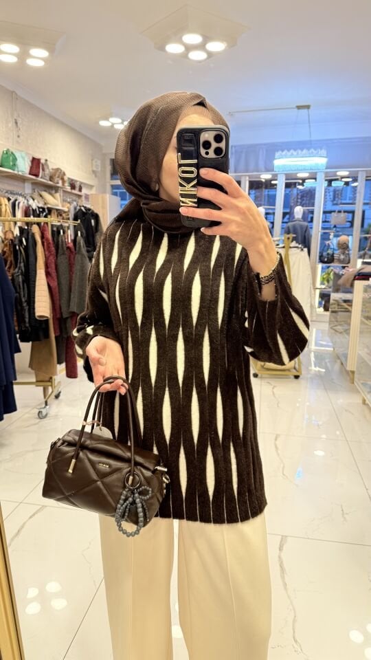 ANGORA ACI KAHVE TUNİK