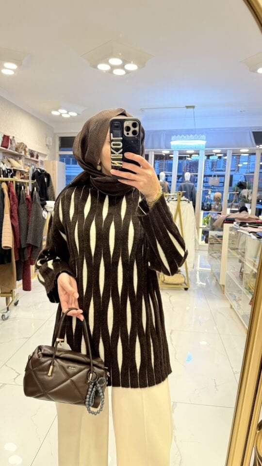 ANGORA ACI KAHVE TUNİK