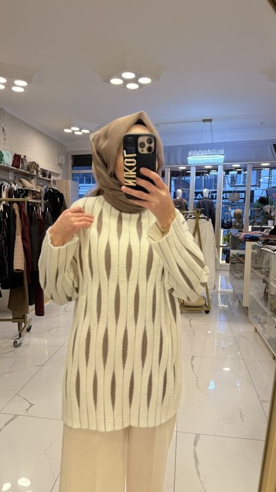 ANGORA BEJ TUNİK